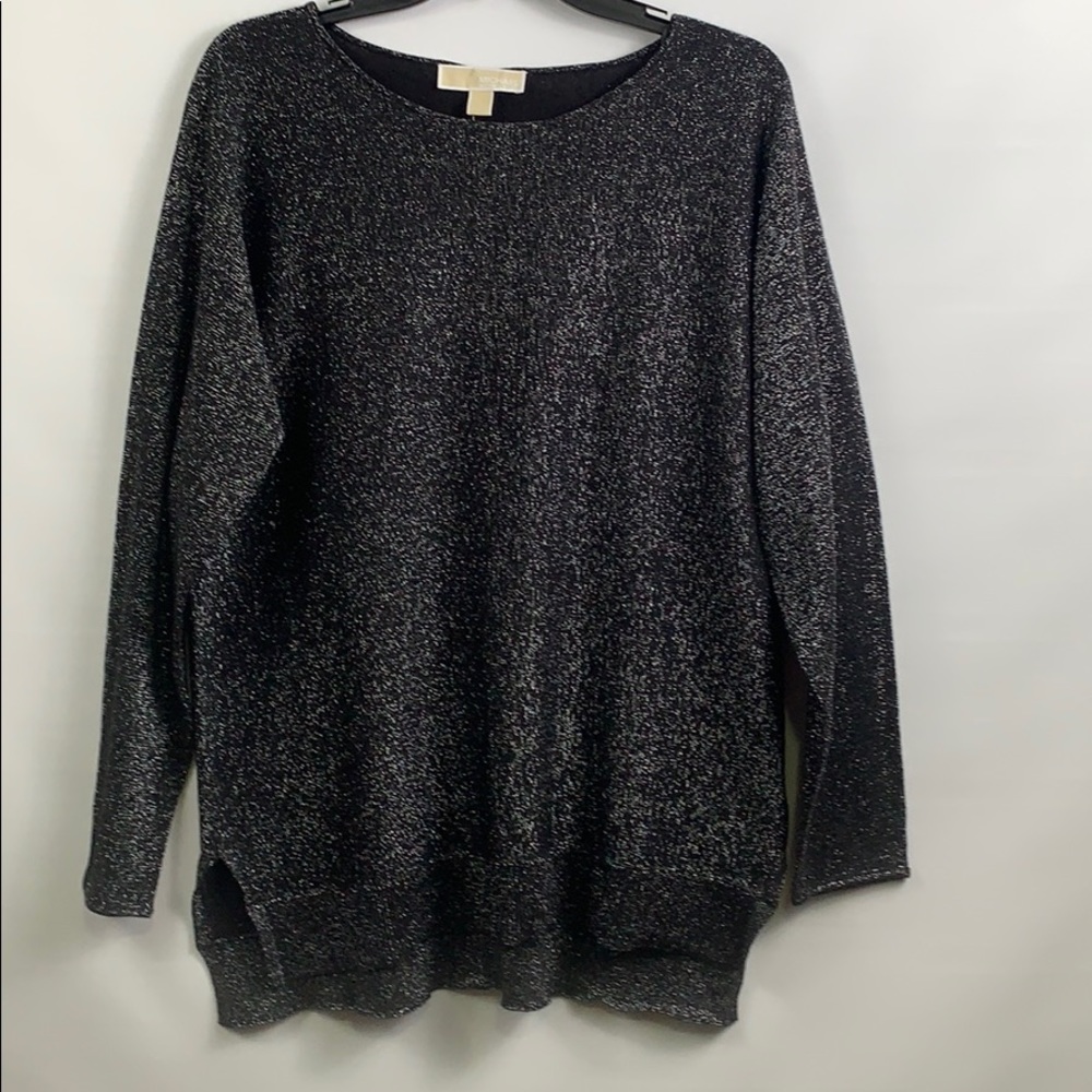 NWT.MICHAEL Michael kors bacis black top size L